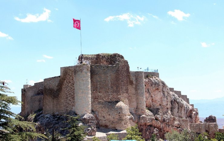 Harput Kalesi 24 saat koruma altında