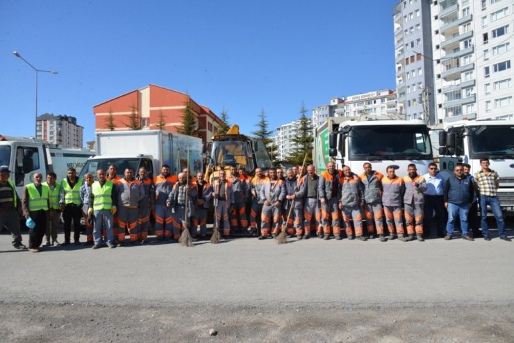 Melikgazi’de ekipler 10 günlük tatilde vardiya usulü ile çalışacak