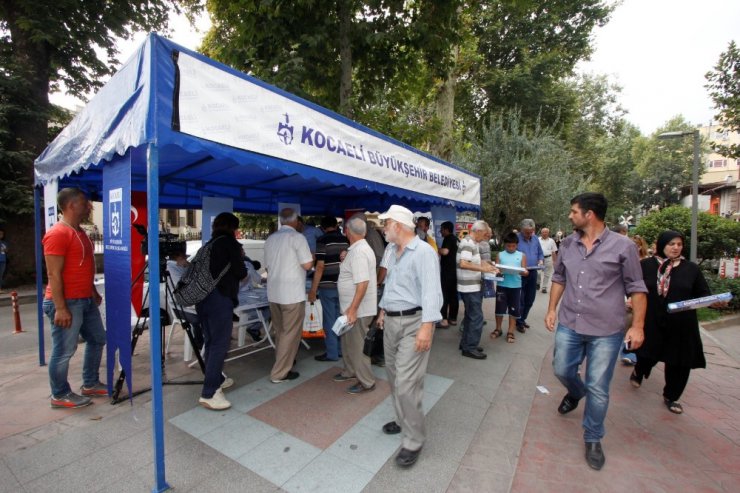 Deprem Çalıştayı öncesinde vatandaşlar deprem konusunda bilinçlendiriliyor