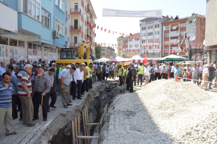 Durağan’ın alt yapı sorununa neşter