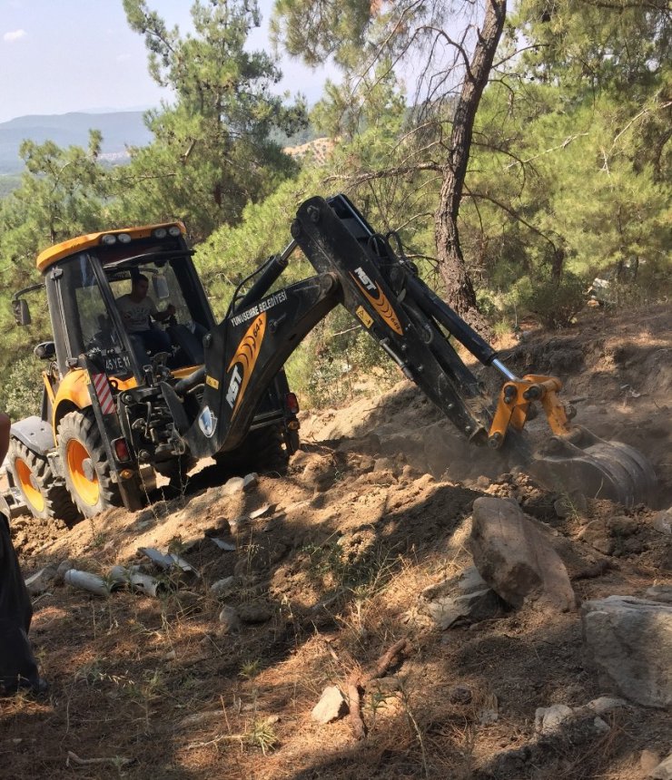 Demirci Mahallesi sulama alanına kavuşuyor