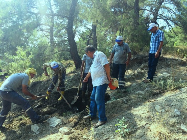 Demirci Mahallesi sulama alanına kavuşuyor