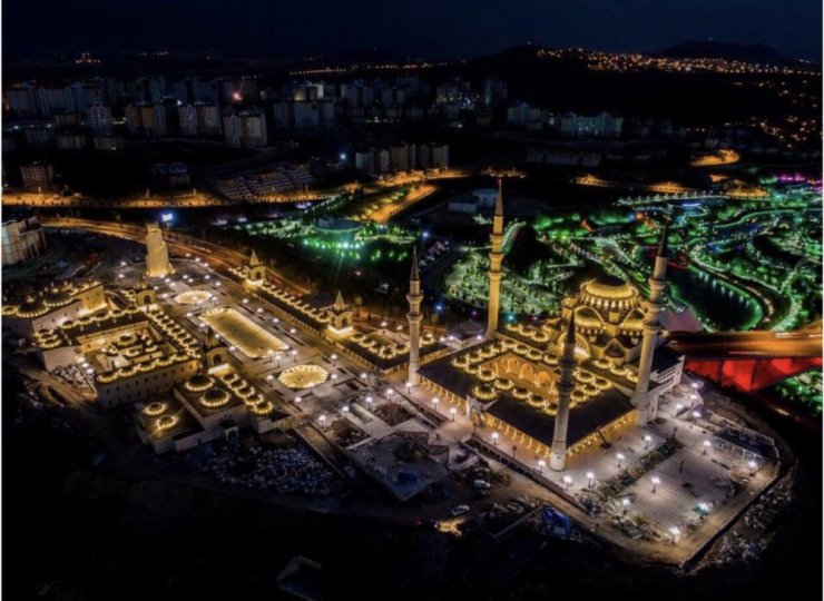 Melih Gökçek’ten "Kuzey Ankara Camii ve Külliyesi" paylaşımı