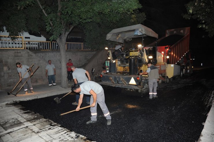 Konya’da ana arterler ve çevre yollarında asfalt yenileniyor