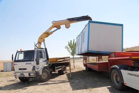 Evi yanan aileye Gölbaşı Belediyesi sahip çıktı