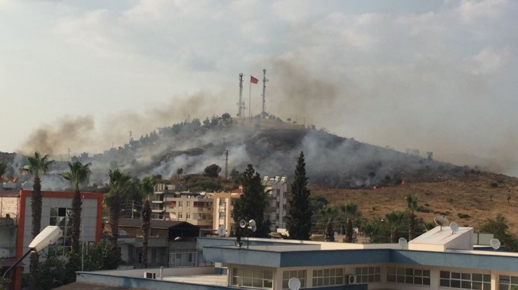 Milas’ta moloz alanında 5 gün arayla ikinci yangın