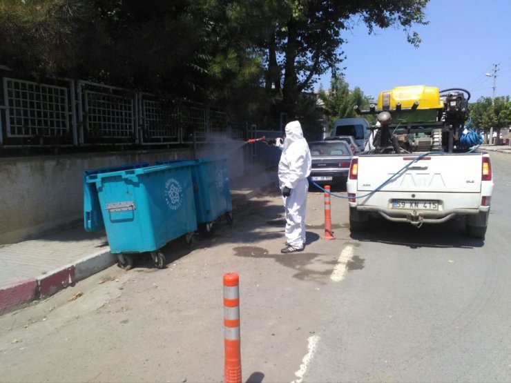 Larva ve uçkun ile mücadele çalışmaları aralıksız devam ediyor