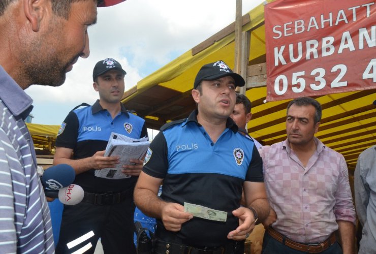 Polisten kurban satıcılarına hayati uyarı