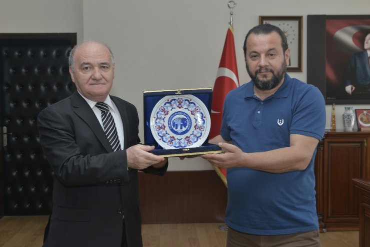 Türk Hava Kurumu Üniversitesinden Rektör Akgül’e ziyaret