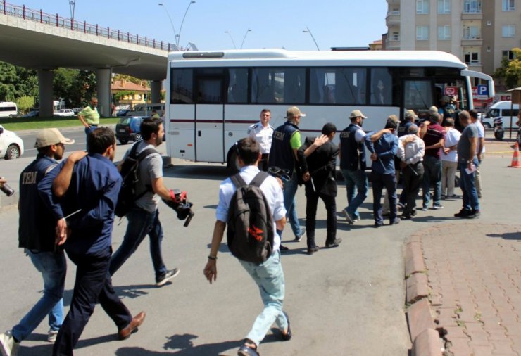 Kayseri’de PKK propagandası yapan 9 kişi adliyeye sevk edildi