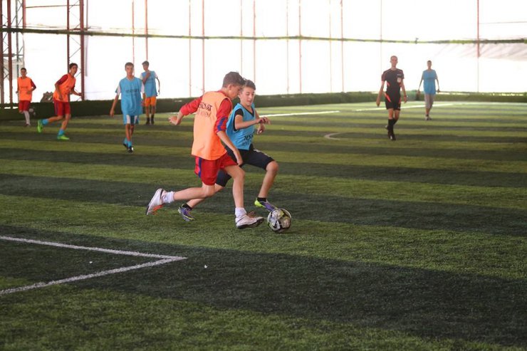 Mahalleler Arası futbol turnuvasında ödül töreni yapıldı