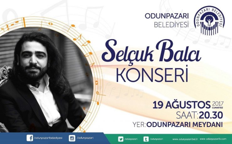 Selçuk Balcı Odunpazarı’nda konser verecek