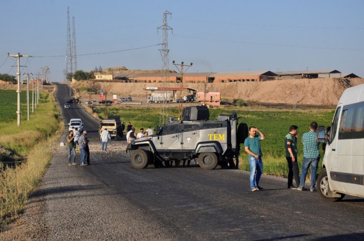 Sur’da yola tuzaklanan patlayıcı infilak etti