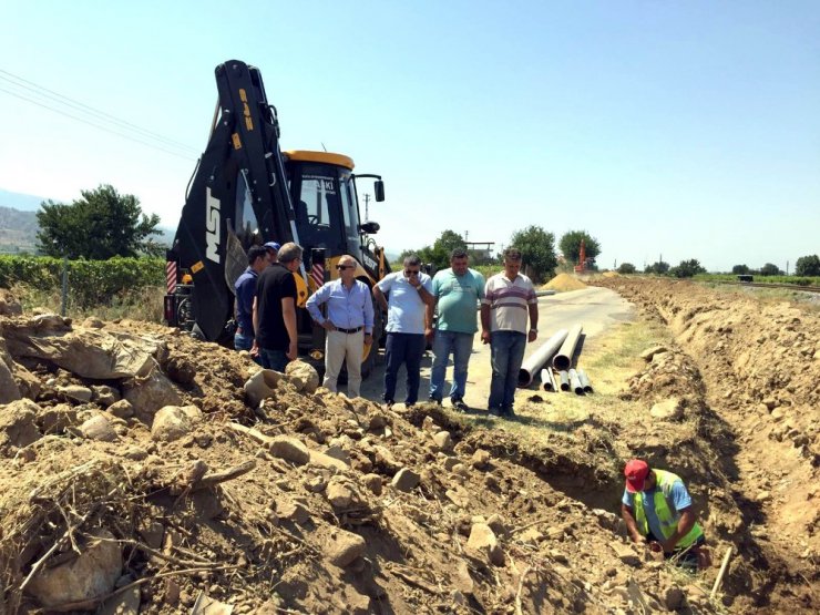 Başkan Kayda, yapımı süren çalışmaları inceledi