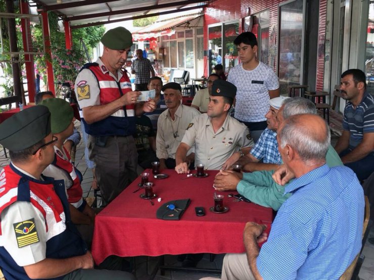 Jandarmadan Kurban Bayramı öncesi sahte para uyarısı