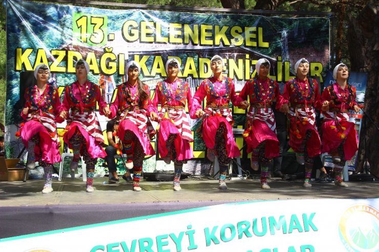 Kazdağları Karadeniz ezgileriyle buluştu