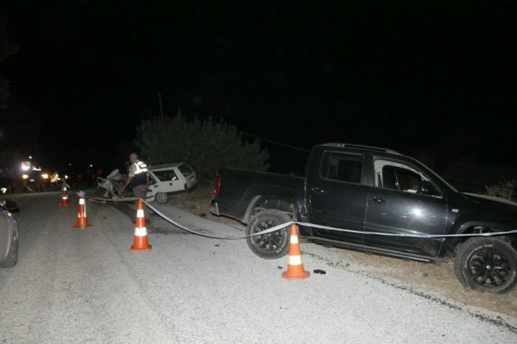 Alkollü sürücü dehşet saçtı : 1 ölü, 1 yaralı