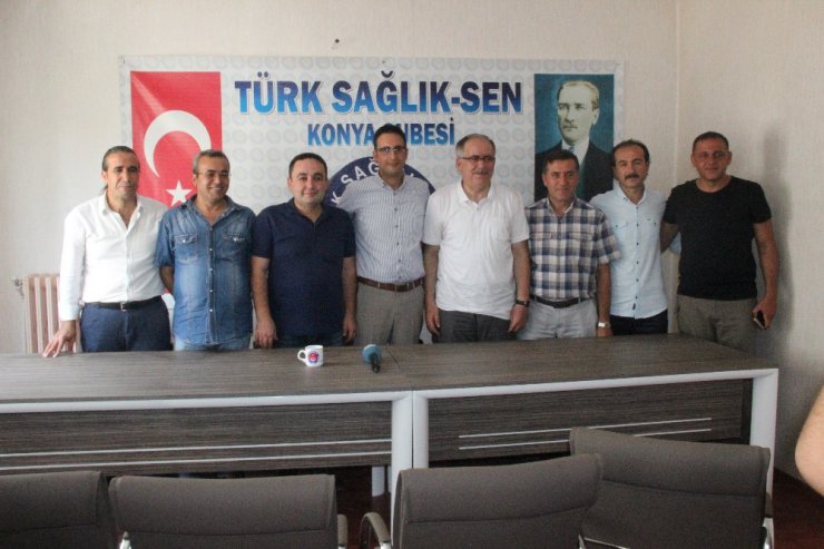 Mustafa Kalaycı’dan Türk Sağlık-Sen’e destek