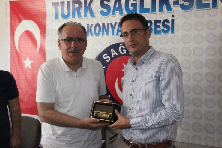 Mustafa Kalaycı’dan Türk Sağlık-Sen’e destek