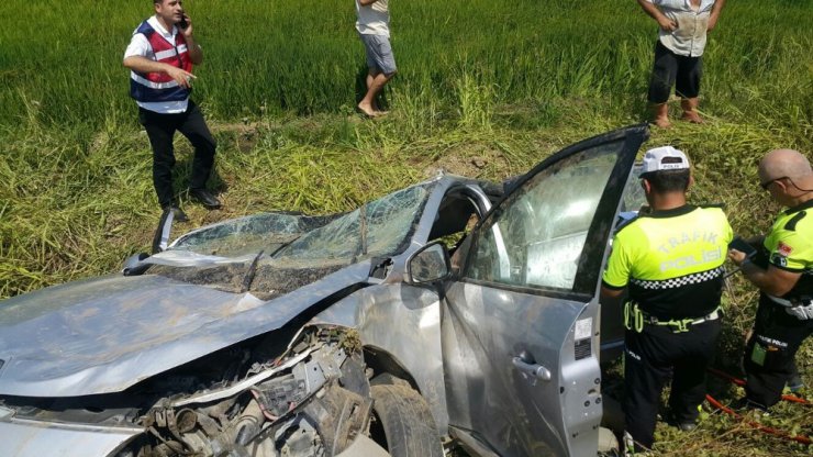 Samsun’da trafik kazası: 2 ölü, 3 yaralı