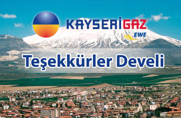 Develi’de doğalgaz abone sayısı 6000 BBS’e ulaştı