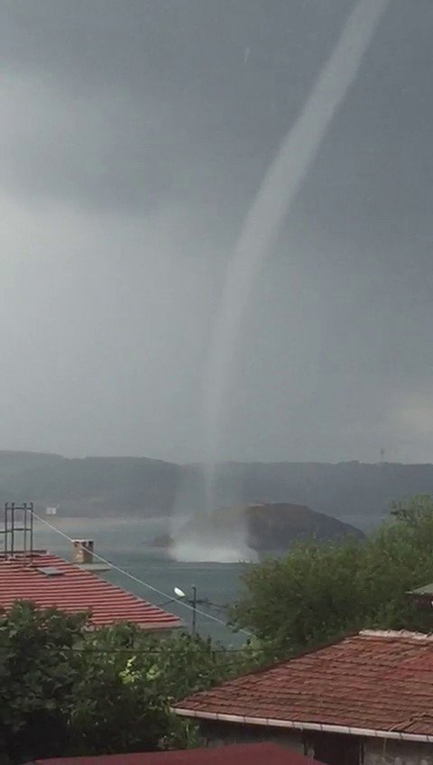 Beykoz’daki hortumun yeni görüntüleri ortaya çıktı