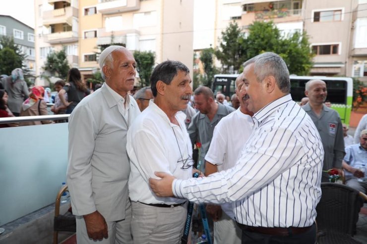 Başkan Baran, hacı adaylarını uğurladı