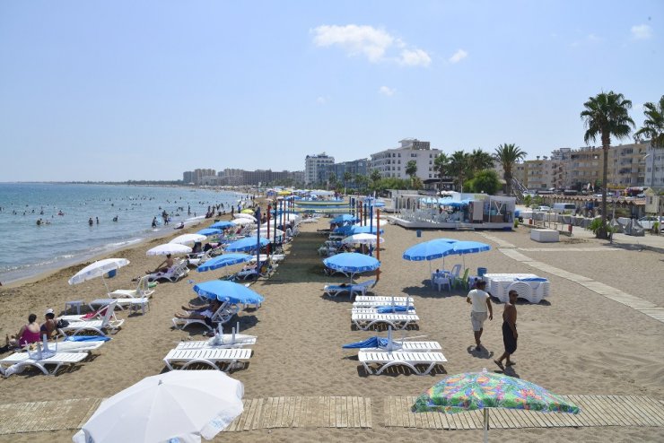 Mersin’in 7 sahili bu sezon bir buçuk milyondan fazla tatilciyi ağırladı
