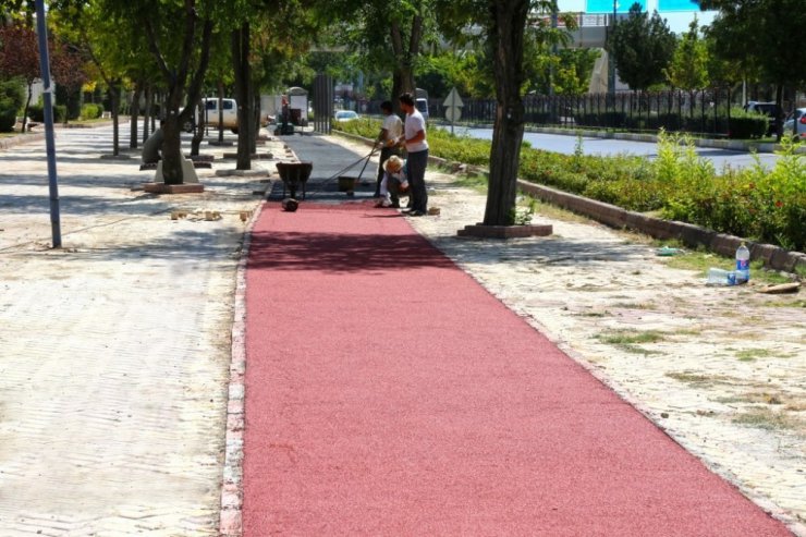 Elazığ’da 11 bin metre kare yürüyüş yolu yapıldı