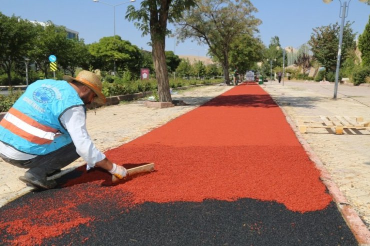 Elazığ’da 11 bin metre kare yürüyüş yolu yapıldı