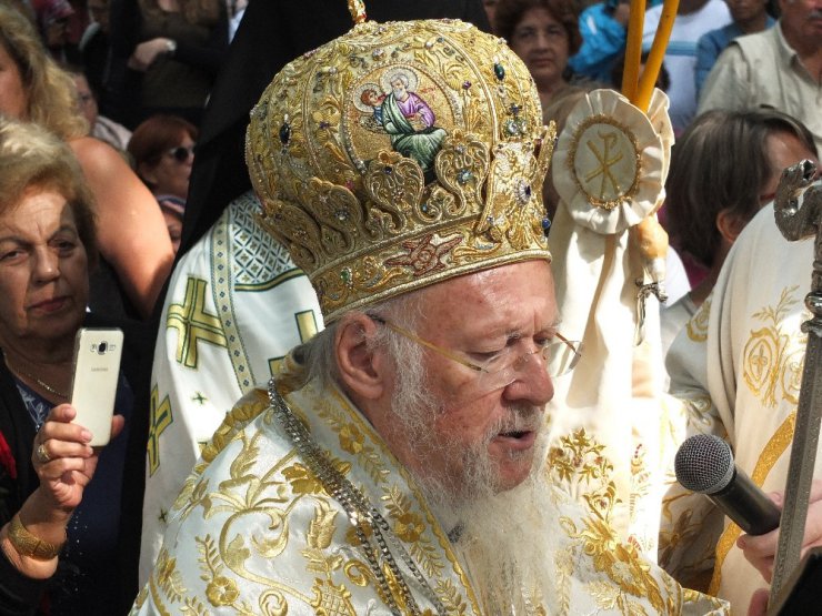 Bartholomeos Kirazlı Manastırı’nda ayin yönetti