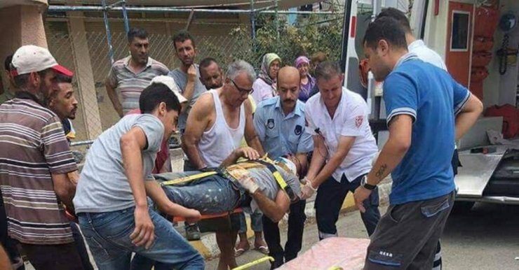 Hatay’da inşaattan düşen Suriyeli işçi öldü