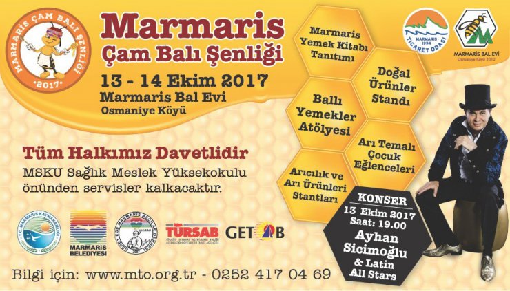 Marmaris’te bal şenliği düzenlenecek