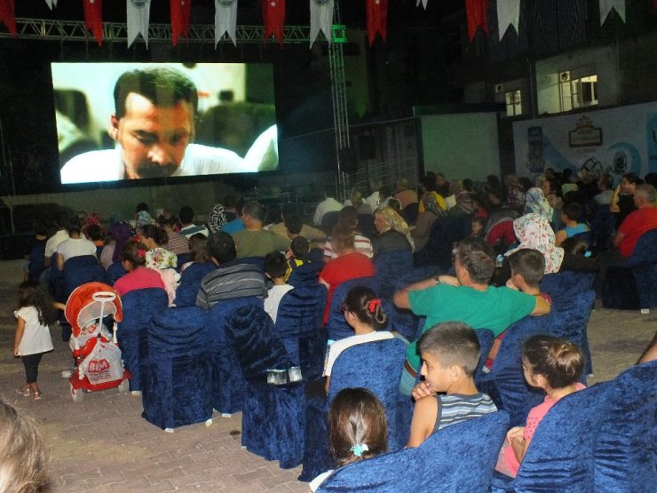 Serik’te “Yazlık Açık Hava Sinema Günleri” nostaljisi