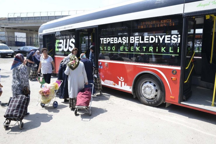 Vatandaşlar pazar servisinden çok memnun