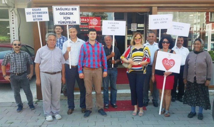 Altınova’da sağlık yürüyüşü