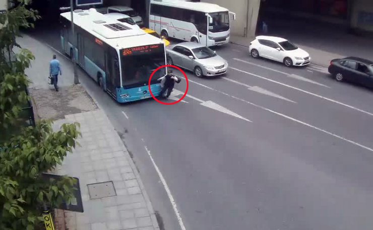 İstanbul’da meydana gelen trafik kazaları mobese kameralarında