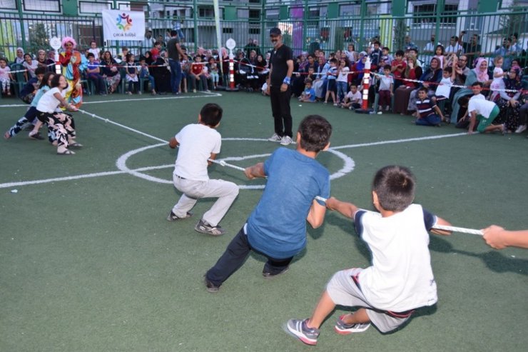 Kocasinan’ın Sokak Oyunları Şenliği Erkiletli çocukları mutlu etti