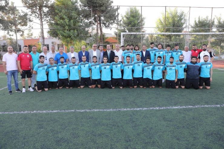 Çiftçi Büyükşehir Belediyesporlu futbolcularla buluştu