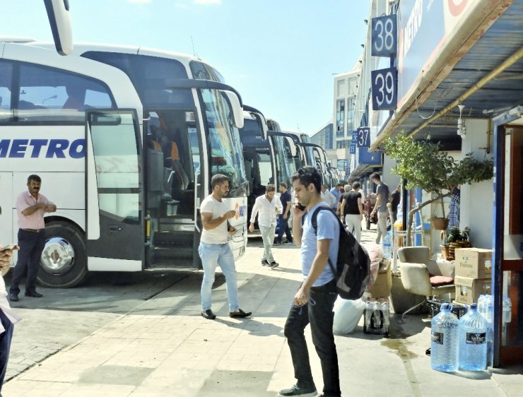 15 Temmuz Demokrasi Otogarı’nda bayram yoğunluğu başladı