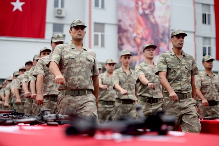 Giresun’da kısa dönem erler yemin etti