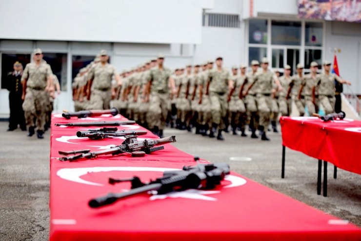 Giresun’da kısa dönem erler yemin etti