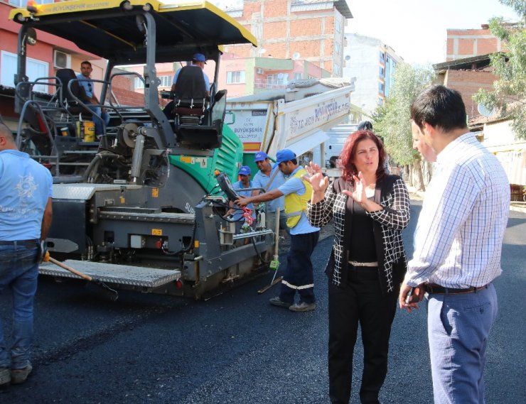 Başkan Çerçioğlu, Nazilli’deki yol çalışmalarını yerinde inceledi