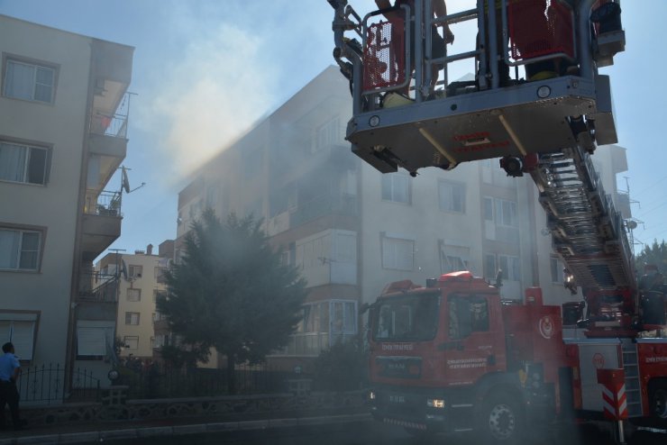 Aliağa’da yangın dehşeti