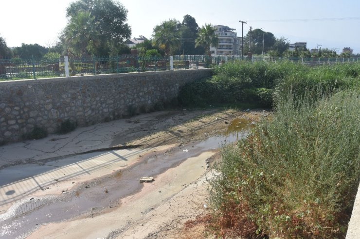 Nazilli’de Dereköy Çayı yatağı temizlendi