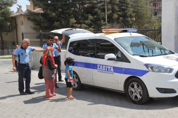 Zabıta bayram öncesi dilencileri topladı