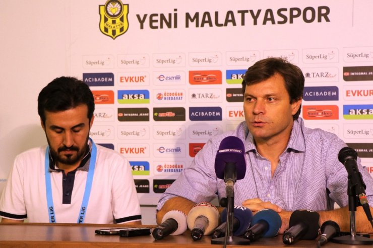 Evkur Yeni Malatyaspor - Antalyaspor maçının ardından