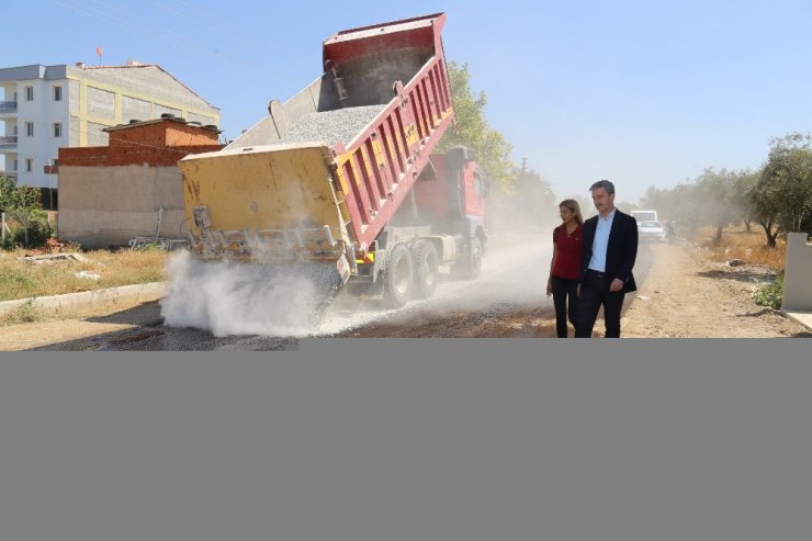 Başkan Şirin çalışmaları yerinde inceledi