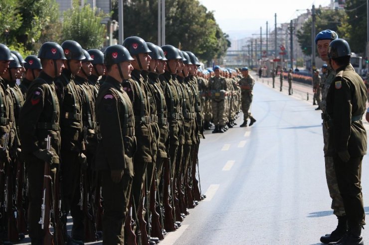 30 Ağustos Zafer Bayramı’nın provası yapıldı