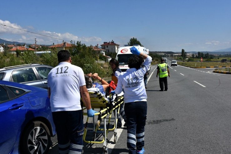 Tosya’da trafik kazası: 1 yaralı